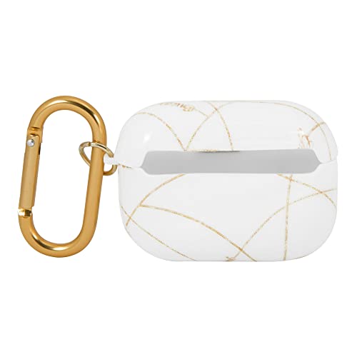 Guess GUACAPTPUCHWH Gold Chain Collection - Funda para AirPods Pro, Color Blanco