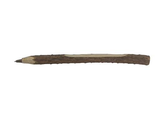 Gullor 10PCS personalizada real Pluma de madera, pluma rama de árbol, Ramita pluma, boda Libro de Visitas