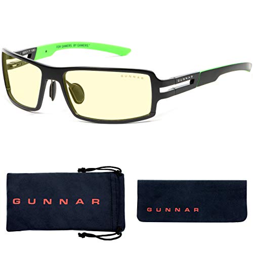 Gunnar Optiks RPG por Razer Gaming Eyewear con + 0,2 Ampliación – Onyx/ámbar