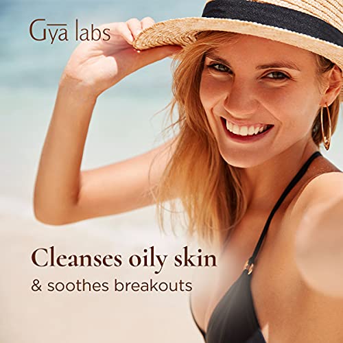 Gya Labs Orange Blossom Hydrosol para pieles grasas y secas y para domar el cabello encrespado - 100 Pure Unrefined Essential Oil Spray Body Mist - 100ml