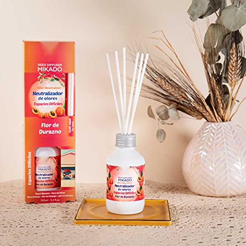 H HANSEL HOME Set Surtido 3 Ambientadores Hogar Mikado Neutralizador Olor Ambientador, 3 x 100ml