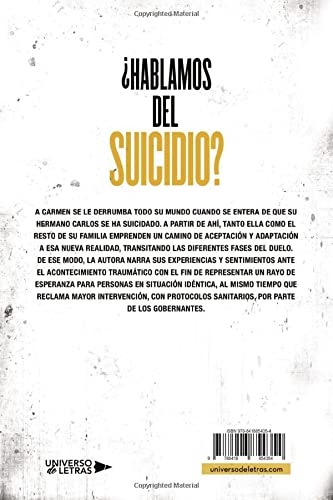 ¿Hablamos del suicidio?: Una realidad escondida contada a través de una historia real
