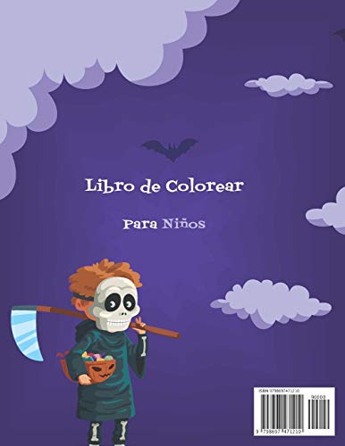 Halloween Libro de colorear: Un libro para colorear para niños con bellas imágenes | Criaturas de fantasía de Halloween | 60 patrones únicos