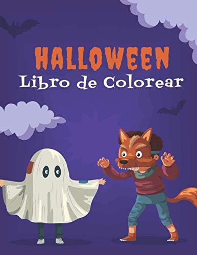 Halloween Libro de colorear: Un libro para colorear para niños con bellas imágenes | Criaturas de fantasía de Halloween | 60 patrones únicos