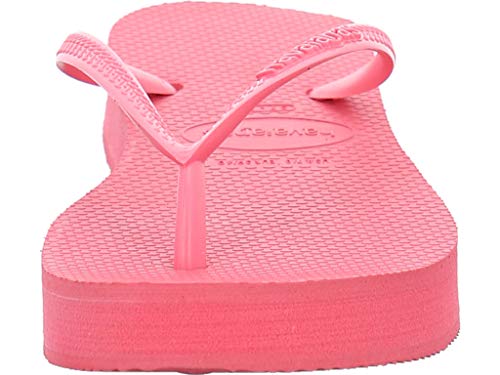 Havaianas Slim Flatform, Chanclas, para Mujer, Porcelana Rosa, 37/38 EU