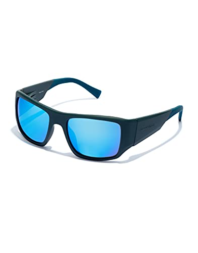 HAWKERS · Gafas de sol 360 para hombre y mujer. · CARBON GREY · BLUE