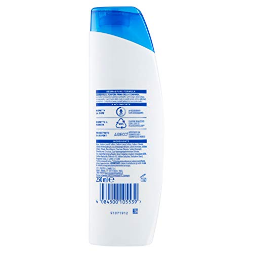 Head & Shoulders anticaspa Shampoo, 250 ml limpieza clásica