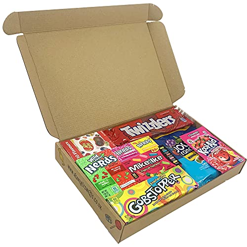 Heavenly Sweets American Caja de bocadillos y dulces 100% vegetariana - Juego de marcas clásicas de EE. UU., Deliciosos dulces, regalo para niños, adultos - Rellenos de Pascua - 20 dulces