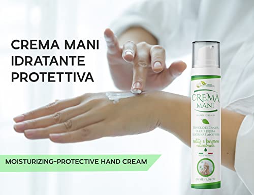 Hemp Phytomedical Crema de manos con aceite de cáñamo, aceite de jojoba, glicerina y aloe vera