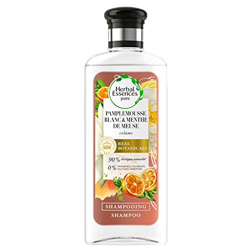 Herbal Essences - Champú de pomelo, color blanco, volumen 250 ml x 3