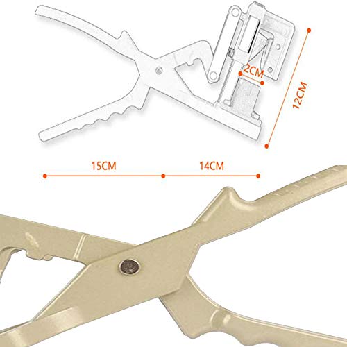 Herramienta de injerto de árboles, la Herramienta Profesional de Larga Arriba El injerto con V Tipo de Hoja, Rama diámetro de Corte 5-20MM, Full Metal Body-for Jardín Árboles frutales vides