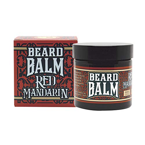 HEY JOE! - Beard Balm Nº 2 Red Mandarin | Bálsamo para Barba Hidratante con Fragancia de Mandarina Roja - Envase de 60 ml