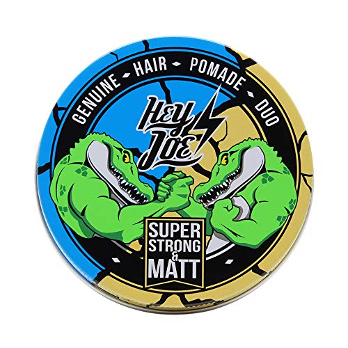 HEY JOE! - Genuine Hair Pomade Duo | Gel para Pelo con Fijación Super Fuerte ó Matte - Envase de 100 ml