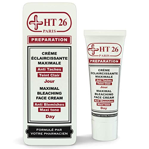 HT26 PREPERATION ANTI TACHES Creme Eclaircissant Skin Bleaching Face Cream 50ml - by KEISHA COSMETICS - ANTI BLEMISHES MAXI TONE DAY by Keisha Cosmetics