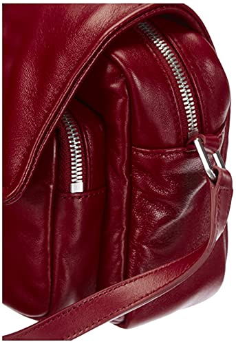 HUGO Kara Saddle-GC, Bolsa de Noche para Mujer, Dark Red602, Einheitsgröße