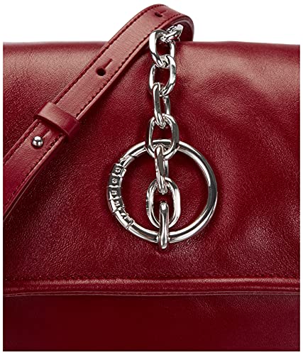 HUGO Kara Saddle-GC, Bolsa de Noche para Mujer, Dark Red602, Einheitsgröße