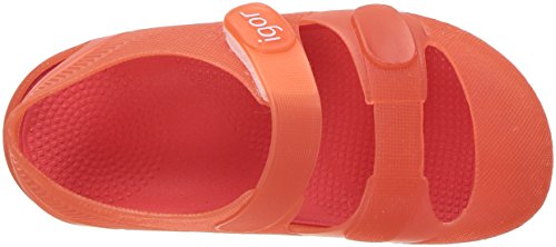 Igor Bondi, Sandalia con Pulsera Unisex niño, Rojo (Translúcido Rojo), 26 EU