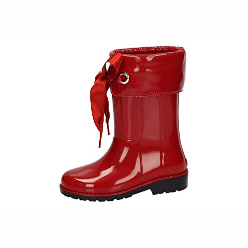 IGOR W10114005 Bota DE Agua CAMPERA Charol Rojo NIÑA