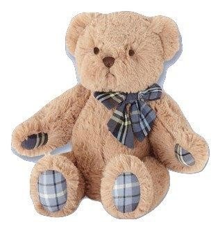 Jacadi 6469 – Peluche Jacadi Oso Mon Abecedaire marrón y pañuelo azul