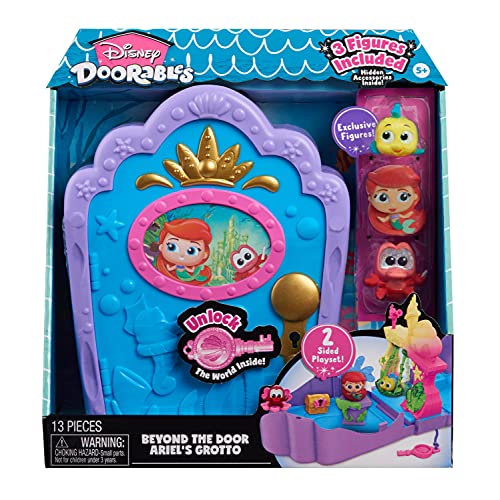 JP Disney Doorables- Disney Doorables Beyond The Door Ariel Playset, Multicolor (Flair Leisure Products 44671)