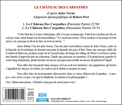 Jules Verne Le Château Des Carpathes (Collection Textes Lus)