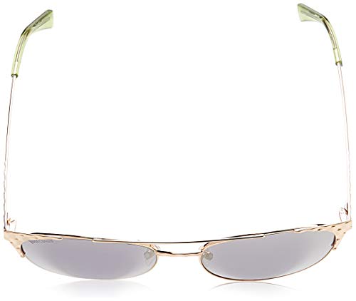 Just Cavalli JC750S-30Q Gafas de Sol, Shiny Gold/Mirror Green, 56 para Mujer