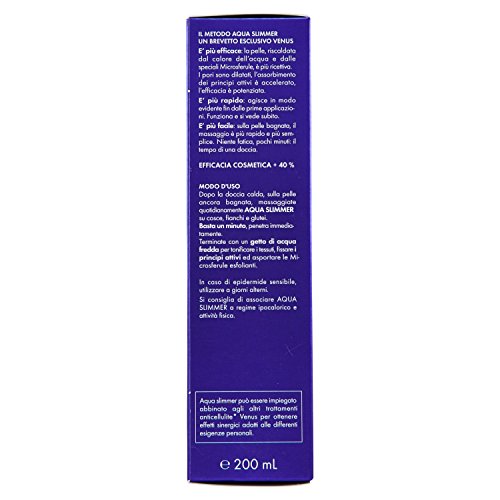 Kelemata Aqua Slimmer anticelulitis bajo la ducha ultra rápido, verde – 200 ml