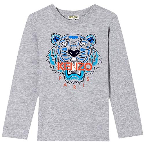 Kenzo Camiseta Tiger JB 2 Gris 12A Gris