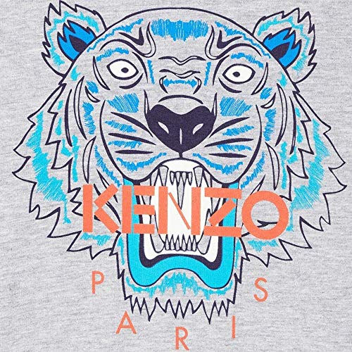 Kenzo Camiseta Tiger JB 2 Gris 12A Gris