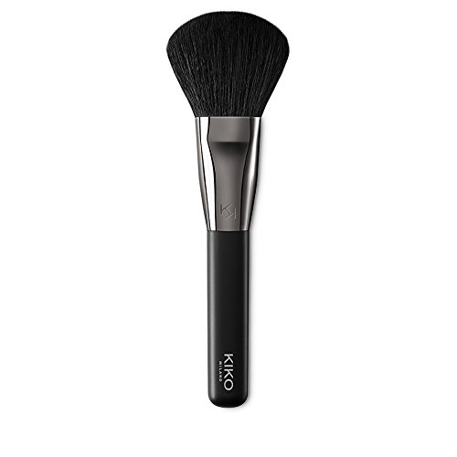 KIKO Milano Face 09 Powder Brush | Brocha compacta para polvos para el rostro, fibras naturales
