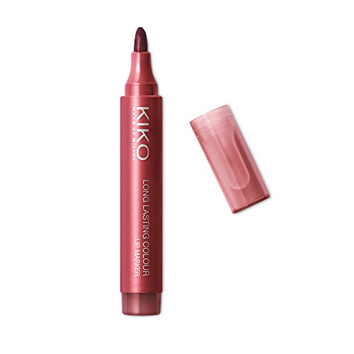 KIKO Milano Long Lasting Colour Lip Marker 104 | Rotulador para labios no-transfer, efecto tatuaje natural de muy larga duración (10 horas)