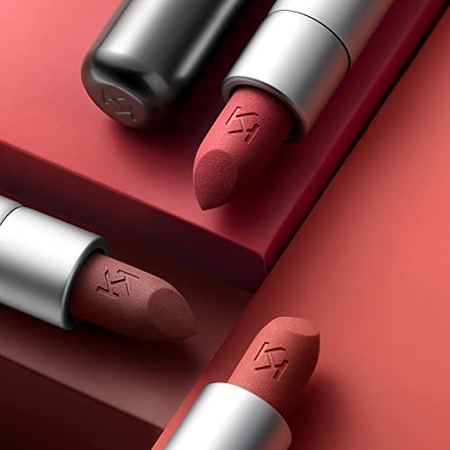 KIKO Milano Powdery Lip Set - Set De Maquillaje: 3 Labiales De Acabado Mate Empolvado