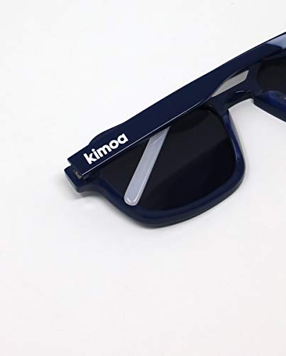 KIMOA - San Diego Night Gafas, Gris Oscuro, Normal Unisex Adulto