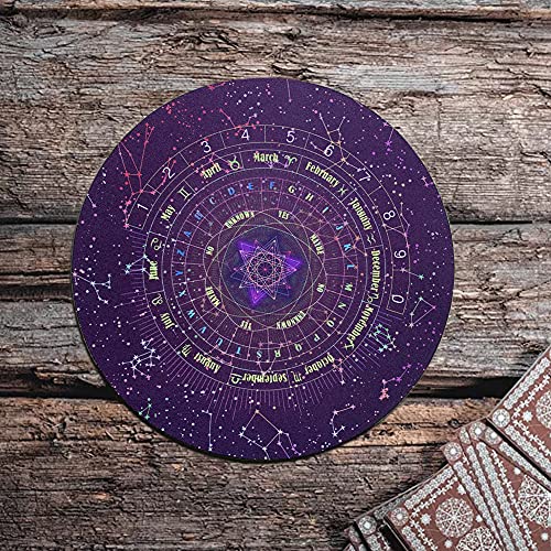 Kisbeibi Tablero de péndulo, tablero de mensajes metafísicos de adivinación para principiantes suministros de altar de brujería Wiccan