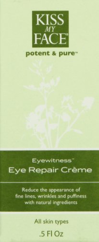 Kiss My Face Organics Eyewitness Eye Repair Creme, 0.5 Ounce Tubes by Kiss My Face