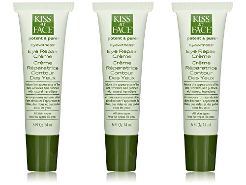 Kiss My Face Organics Eyewitness Eye Repair Creme, 0.5 Ounce Tubes by Kiss My Face