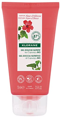 Klorane Gel de ducha nutritivo con manteca de Cupuaçu orgánica con flor de hibisco 75ml