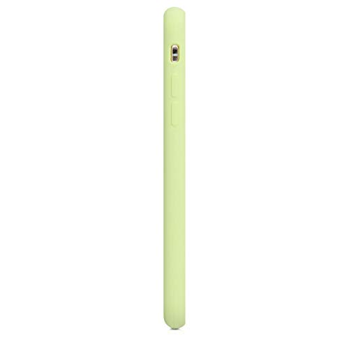 kwmobile Carcasa Compatible con Apple iPhone 6 / 6S - Funda de Silicona para móvil - Cover Trasero en Verde Pistacho