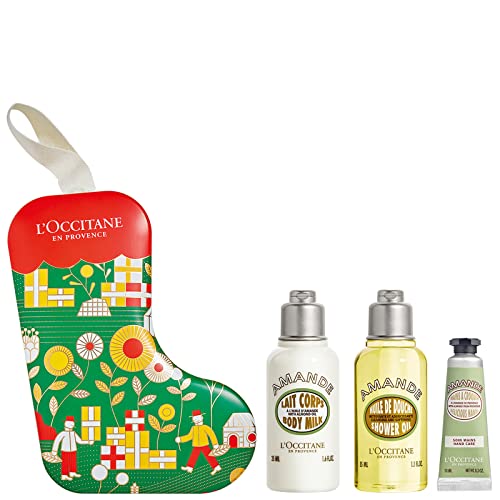 L OCCITANE EN PROVENCE CALCETÍN ALMENDRA ESTUCHE REGALO