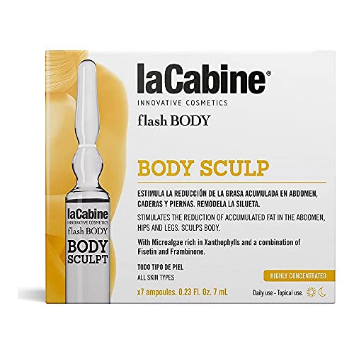 La Cabine Flash Body Sculp 7 Ampollas de 7 ml