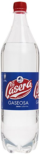 La Casera® Gaseosa, El Refresco Ligero, con Cero Azúcares y Cero Calorías - Botella PET 1,5L (Pack de 6)