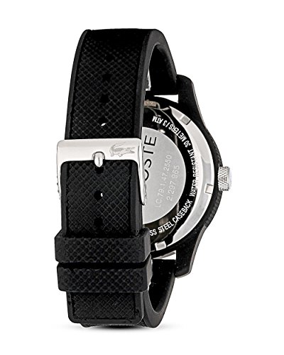 Lacoste Reloj Analógico para Hombre de Cuarzo con Correa en Caucho 2010766