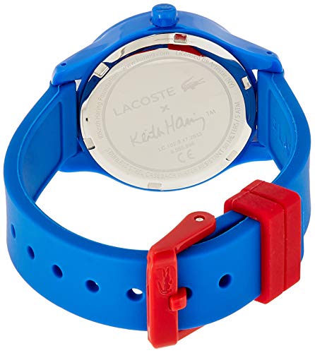 Lacoste Reloj analógico para Unisex niños. de Cuarzo con Correa en Plstico 2030014