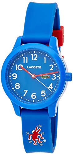 Lacoste Reloj analógico para Unisex niños. de Cuarzo con Correa en Plstico 2030014