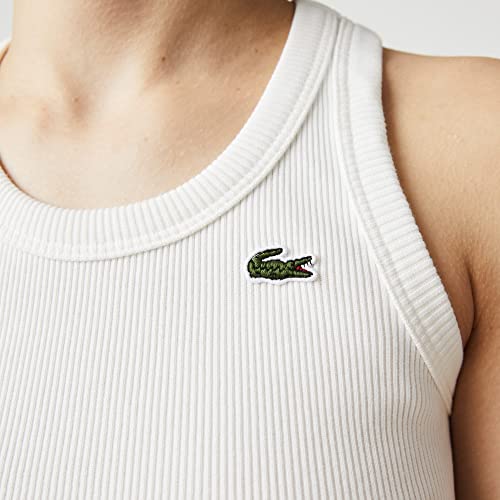 Lacoste TF1245 Camiseta, Farine/Farine, 32 para Mujer