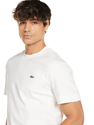 Lacoste TH1708 Camiseta, Farine, S para Hombre