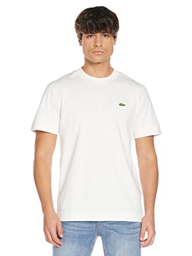 Lacoste TH1708 Camiseta, Farine, S para Hombre