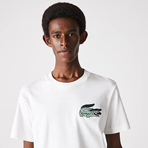 Lacoste TH2052 Camiseta, Farine, XL para Hombre