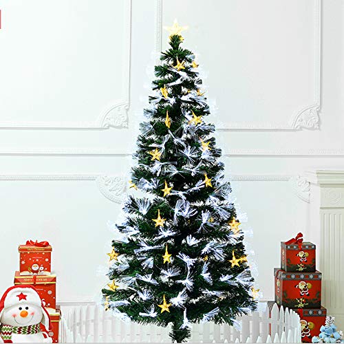 LAMF Plumas Boas 5 Pack de 2 m de plumas de árbol de Navidad de Navidad cinta de tiras de fiesta guirnalda decoraciones