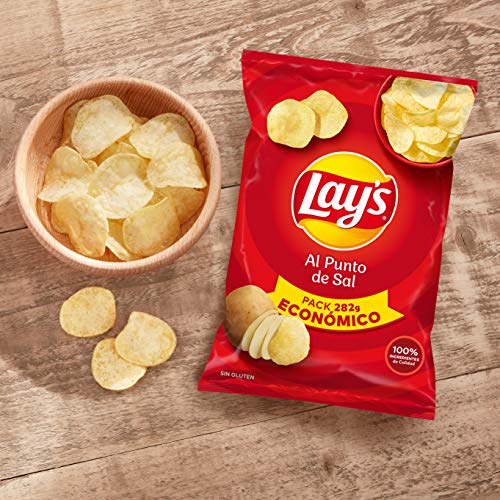 Lay'S Patatas Fritas Al Punto de Sal, 282g